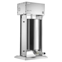 VEVOR Electric Sausage Stuffer, 55 LBS / 25 L Vertical Meat Stuffer, Stepless Speed Control and Foot Pedal, Stainless Steel Heavy Duty Sausage Filler with 5 Stuffing Tubes, for Commercial & Home Use