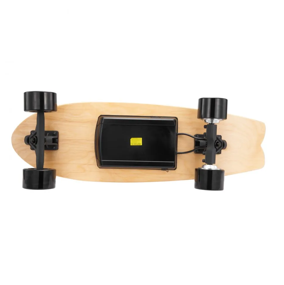 VEVOR Electric Skateboard with Remote, 13.7 Mph Top Speed & 7.5 Miles Max Range Skateboard Longboard, 3 Speeds Adjustment Skateboards, Easy Carry Handle Design, Suitable for Adults & Teens Beginners