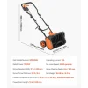 VEVOR Electric Snow Shovel, 12A 17 inch Corded Snow Shovel, 60° Adjustable Chute, 20 ft Throwing Distance, Snowthrower with Dual Safety Switch, Winter Ice Removal Tool for Driveway Sidewalk Patio