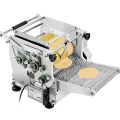 VEVOR Electric Tortilla Maker, 5.5 Inch Diameter Automatic Corn Tortilla Making Machine with Non-Stick Coating, Electric Chapatti Machine Suitable for Produce Sopes Gorditas Roti Pita Tortilla Pizza
