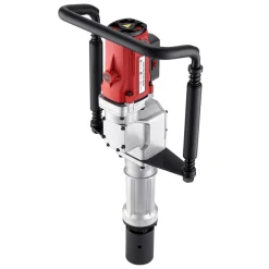 VEVOR Electric T Post Driver, 2200W Handheld Post Pounder with 2.17 in/55mm, 2.76 in/70mm Sleeves, Powerful Pile Driver for Fence,Metal Fencing, Farm, Garden, Construction, Landscaping Projects