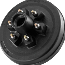 VEVOR Electric Trailer Brake Assembly, 12 x 2 Inch, 1 Pair Self-Adjusting Electric Brakes Kit for 6000 lbs Trailer Axle, Backing Plates for Braking System Part Replacement, Fit for Trailers, RVs