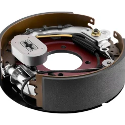 VEVOR Electric Trailer Brake Kit, 12.25 x 3.375 Inch, 2 Pairs Self-Adjusting Electric Brakes Kit for 10000 lbs Trailer Axle, Backing Plates for Braking System Part Replacement, Fit for Trailers, RVs