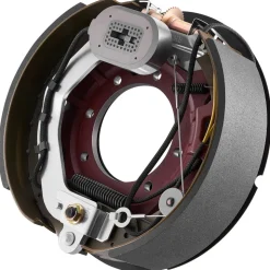 VEVOR Electric Trailer Brake Kit, 12.25 x 3.375 Inch, 2 Pairs Self-Adjusting Electric Brakes Kit for 10000 lbs Trailer Axle, Backing Plates for Braking System Part Replacement, Fit for Trailers, RVs