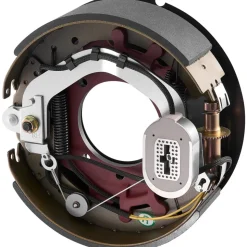 VEVOR Electric Trailer Brake Kit, 12.25 x 3.375 Inch, 2 Pairs Self-Adjusting Electric Brakes Kit for 10000 lbs Trailer Axle, Backing Plates for Braking System Part Replacement, Fit for Trailers, RVs