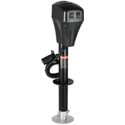 VEVOR Electric Trailer Jack, 5000 lbs, Heavy Duty RV Electric Power Tongue Jack with 7-pin Connector, Manual Crank Handle & Weatherproof Jack Cover, 10