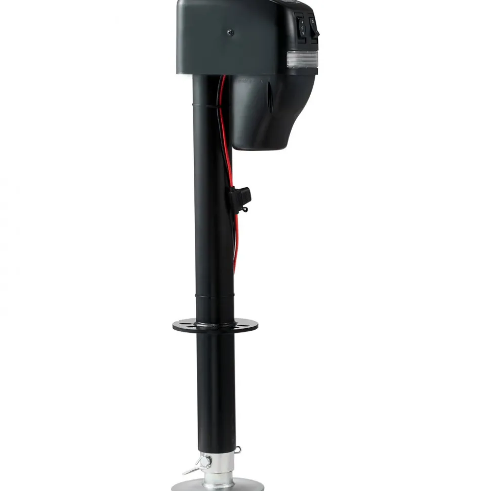VEVOR Electric Trailer Jack, Power Tongue Jack Weight Capacity 4000 lbs, 9.84"-33.85" Electric Tongue Jack with Waterproof Cover for Lifting RV Trailer, Horse Trailer, Utility Trailer, Yacht Trailer