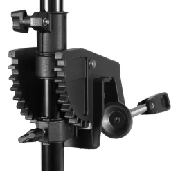 VEVOR Electric Trolling Motor, Transom Mounted Outboard Boat Motors 12V 55lbs Thrust, 8-Speed Electric Boat Engine w/ Battery Indicator, for Kayaks, Fishing Boats on Freshwater/Saltwater, 30-In Shaft