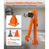 VEVOR Electric Truck Crane, 2200 lbs Pickup Truck Crane with 2200 LBS Electric Hoist, 360° Rotating Telescopic Boom, Premium Galvanized Steel, Foldable Pickup Bed Jib Hoist for Machine Lumber Lifting