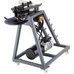 VEVOR Electric Tube Bending Machine, 750W Electric Tubing Bender with 6L Hydraulic Cylinder, Movable Pipe Bender Machine with 3 Dies & 180° Max Bending Angle, Suitable for 1