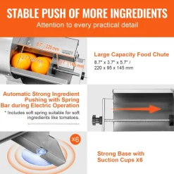 VEVOR Electric Vegetable Slicer, 0-0.5