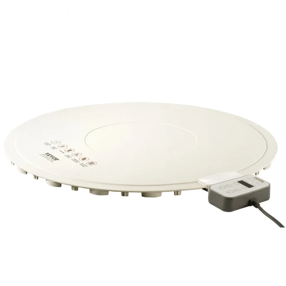 VEVOR Electric Warming Tray, Food Warming Mat for Buffet, Rollable & Portable Silicone Food Warmer with 4 Adjustable Temperature Settings, Auto Shut-Off & Child Lock, Perfect for Parties, Catering