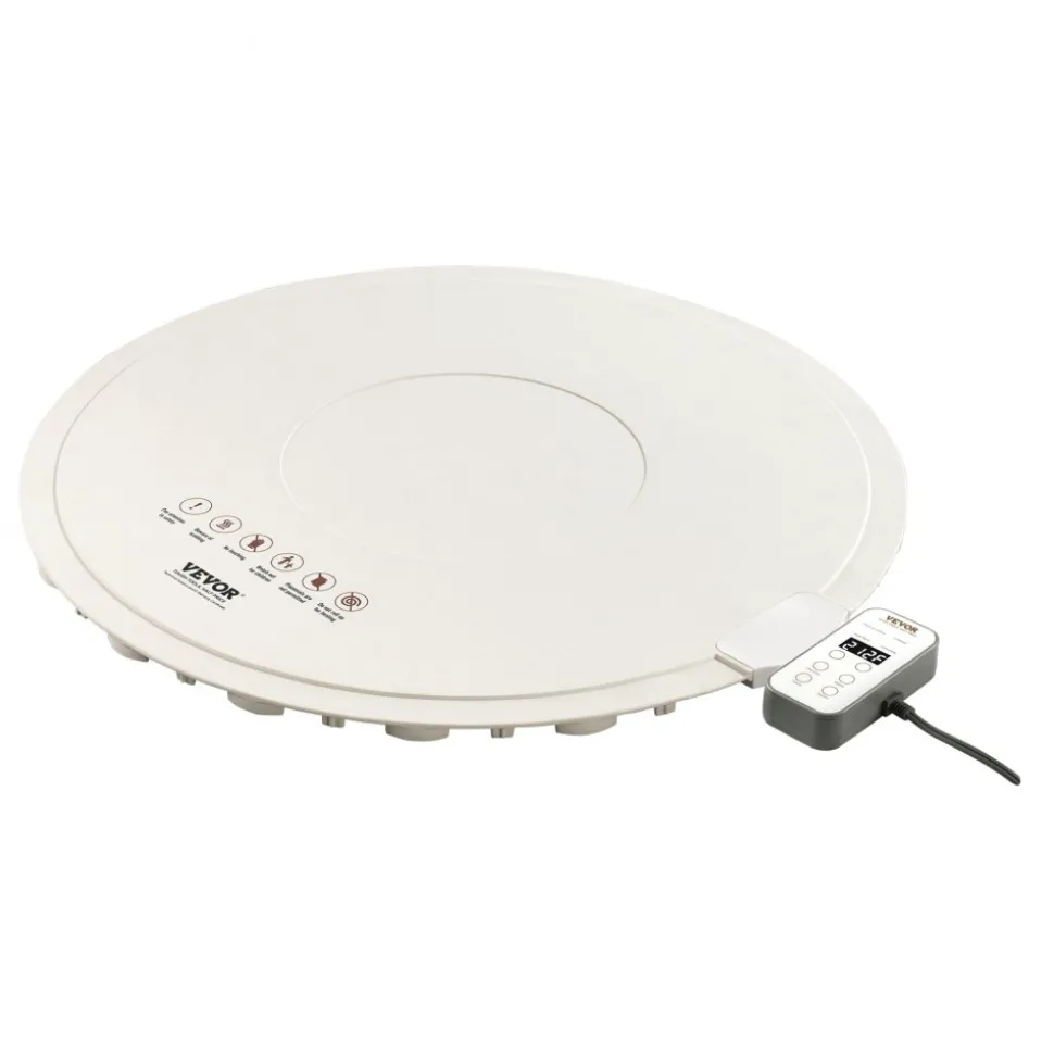 VEVOR Electric Warming Tray, Food Warming Mat for Buffet, Rollable & Portable Silicone Food Warmer with 4 Adjustable Temperature Settings, Auto Shut-Off & Child Lock, Perfect for Parties, Catering