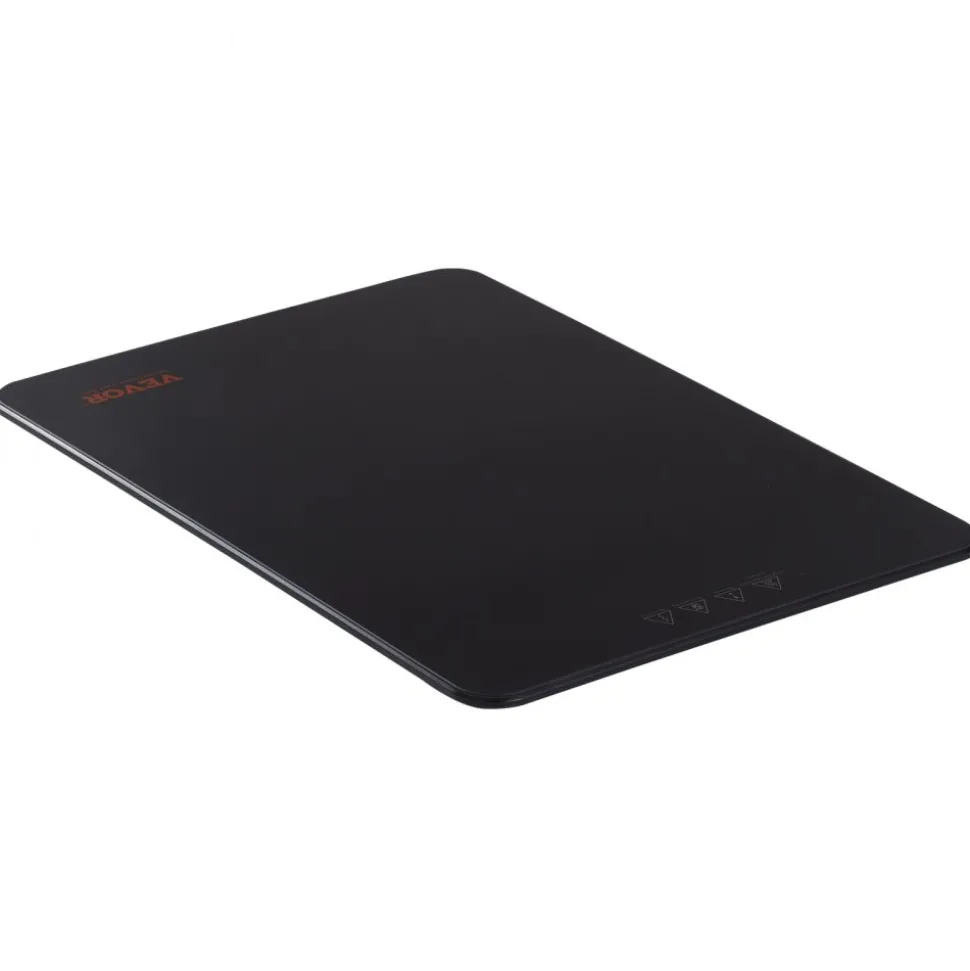 VEVOR Electric Warming Tray, 16.5" x 11" Portable Tempered Glass Heating Tray with Temperature Range (65-90℃), Perfect for Dinner, Catering, House, Parties, Events, Entertaining and Holiday, Black