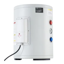 VEVOR Electric Water Heater, 10 Gallon Tank Instant Hot Water Heater, 1.6Kw Tankless Water Heater w/ LED Display,Knob Control, IPX4 Waterproof Side Connection On Demand Heaters for Shower, Bath