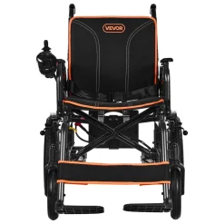 VEVOR Electric Wheelchair for Adults, 265lbs Capacity, Foldable & Lightweight Motorized Wheelchair, 13-Mile Long Travel Range, All-Terrain Powered Chair, Portable for Seniors & Disabled