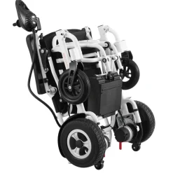 VEVOR Electric Wheelchair for Adults Seniors, 300 lbs Weight Capacity, 20 in Width Lightweight Foldable Motorized Power Wheelchairs, Long Range All Terrain Aluminum Alloy Chair