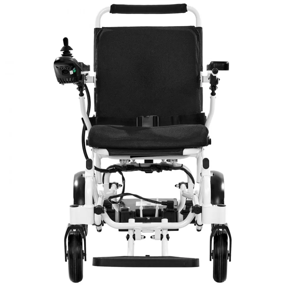 VEVOR Electric Wheelchair for Adults, 300lbs Capacity, Foldable & Lightweight Motorized Wheelchair, 13-Mile Long Travel Range, All-Terrain Powered Chair, Portable for Seniors & Disabled