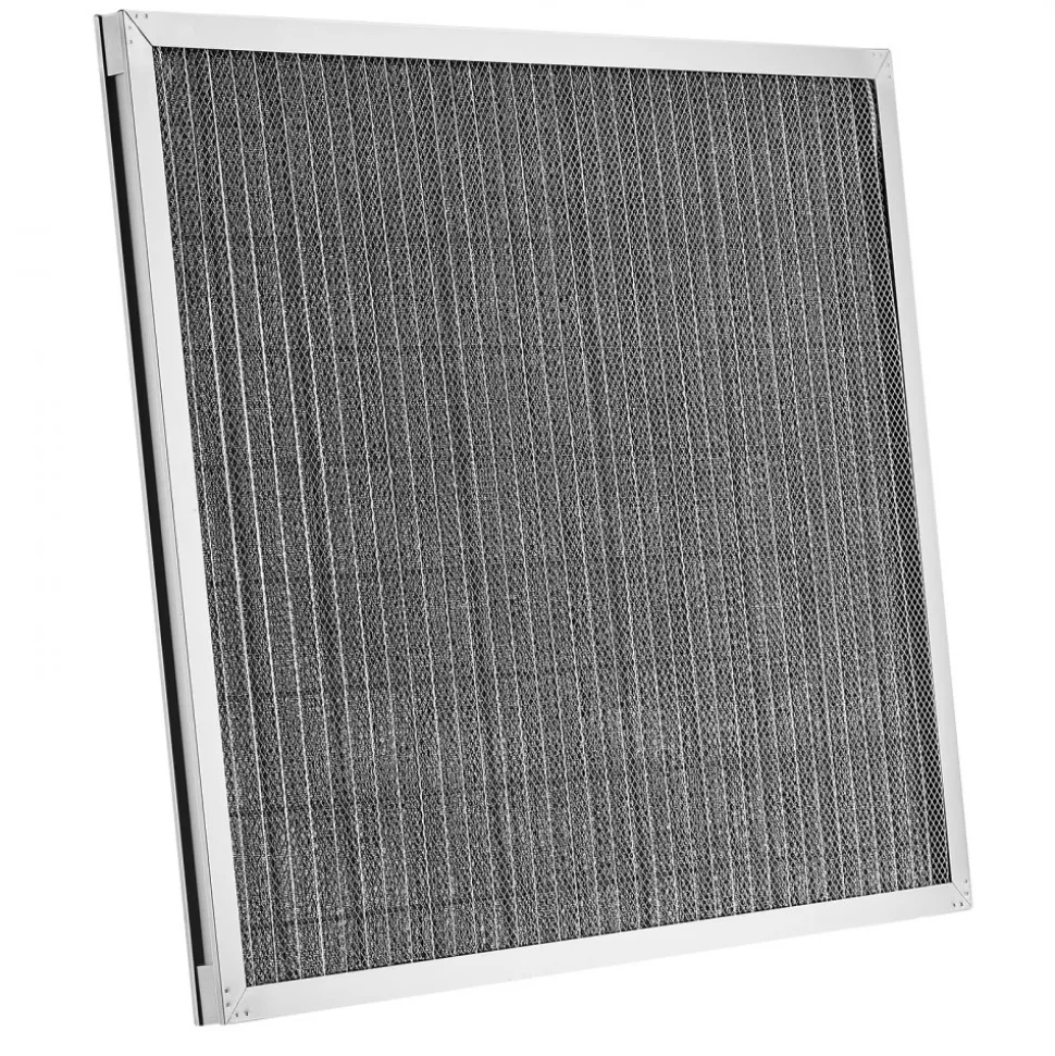 VEVOR Electrostatic Air Filter, 20x25x1 inch Washable & Reusable Aluminum AC/HVAC Furnace Filter, MERV 8 Long Lifetime, Home or Office (Actual Size: 19.75 x 24.65 x 0.82 in)