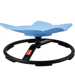 VEVOR Elephant Kids Swivel Chair, 220 LBS Capacity, 360° Spinning Chair, Autistic Kids Sensory Toy Chair with Non-Slip Metal Base, Toddler Sit and Spin Chair for Coordination Balance Focus Blue