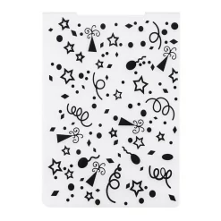 VEVOR Embossing Folders, 15 Pieces, 4.13 x 5.83 in, Background Embossed Plates for VEVOR Die Cutting and Embossing Machine, PP Plastic Embossed Stencil Template for Scrapbooking and Card Making