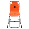 VEVOR EMS Stair Chair, 350 lbs Load Capacity, Foldable Aluminum Emergency Stair Climbing Wheelchair with 2 Wheels, Portable Stair Lift Chair Ambulance Firefighter Evacuation Use for Elderly, Disabled