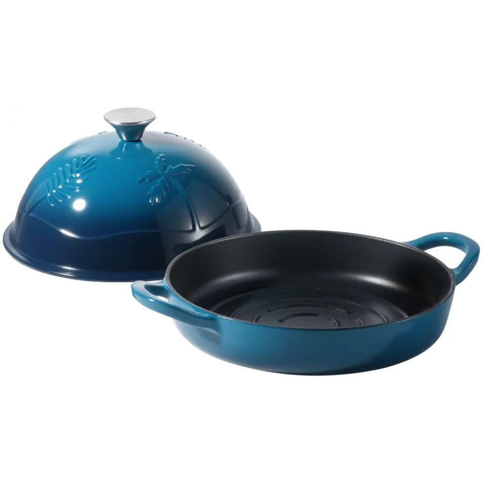 VEVOR Enameled Cast Iron Dutch Oven, 5 Quart Pot for Sourdough Bread Baking, Heavy-Duty Cookware Pan with Lid and Dual Handles, Oven Induction Compatible up to 500℉, for Cooking Roasting