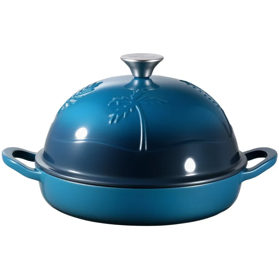 VEVOR Enameled Cast Iron Dutch Oven, 5 Quart Pot for Sourdough Bread Baking, Heavy-Duty Cookware Pan with Lid and Dual Handles, Oven Induction Compatible up to 500℉, for Cooking Roasting