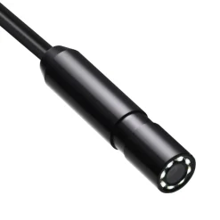 VEVOR Endoscope Camera with Light, 1920P HD Borescope for Android & IOS, 8 LED Lights Inspection Camera with 16.4FT Semi-Rigid Cable, 2X Zoom, IP67 Waterproof Snake Scope Camera for Auto, Plumbing
