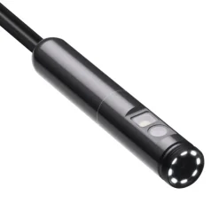 VEVOR Endoscope Camera with Light, Dual Lens Borescope for Android & IOS, 1920P HD Inspection Camera with 8 + 1 LED Light, 2X Zoom, 16.4FT Snake Cable, IP67 Waterproof Snake Camera for Auto, Plumbing
