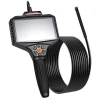 VEVOR Endoscope with Light, 360° View Coverage Industrial Borescope Inspection Camera with Rotating Probe, 1080P HD Rigid Snake Scope Cam for Wall Automotive Engine Inspect-16.4FT