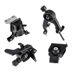 VEVOR Engine and Transmission Motor Mount Kit Replacement, Set of 4, Compatible with 2009–2013 Toyota Corolla 1.8L L4, Replace OE# A62015, A62039, A62027, A62023, Secure Support