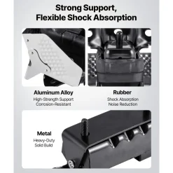 VEVOR Engine and Transmission Motor Mount Kit Replacement, Set of 3, Compatible with 2007–2013 Chevrolet Silverado 1500 5.3L V8, Replace OE# A5365, A5365, A2638, Secure Support