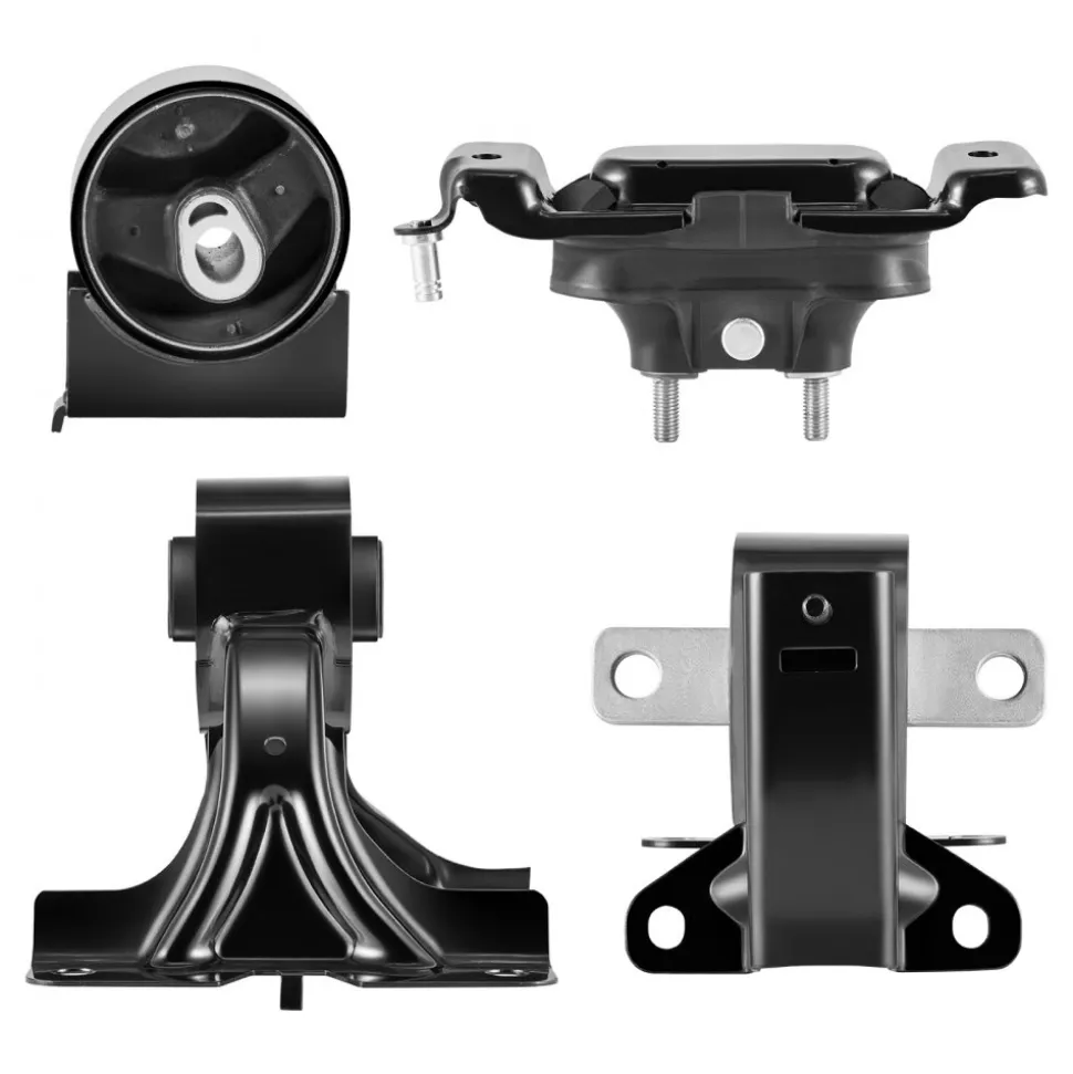 VEVOR Engine Motor Mount and Transmission Mount Kit Replacement, Set of 6, Compatible with 2003–2007 Honda Accord 2.4L L4, Replace OE# A4526HY, A4517, A4516, A4510, A4509, A4542, Secure Support