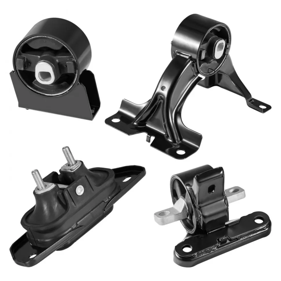 VEVOR Engine Motor Mount and Transmission Mount Kit Replacement, Set of 6, Compatible with 2003–2007 Honda Accord 2.4L L4, Replace OE# A4526HY, A4517, A4516, A4510, A4509, A4542, Secure Support
