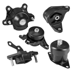 VEVOR Engine Motor Mount and Transmission Mount Kit Replacement, Set of 5, Compatible with 2008-2012 Honda Accord 2.4L L4 and 2009-2013 Acura TSX 2.4L, Replace OE# A4565 A4572 A4570 A4584 A4561