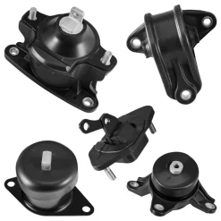 VEVOR Engine Motor Mount and Transmission Mount Kit Replacement, Set of 5, Compatible with 2008-2012 Honda Accord 2.4L L4 and 2009-2013 Acura TSX 2.4L, Replace OE# A4565 A4572 A4570 A4584 A4561