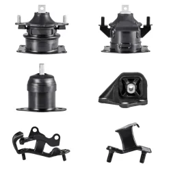 VEVOR Engine Motor Mount and Transmission Mount Kit Replacement, Set of 6, Compatible with 2003–2007 Honda Accord 3.0L V6, Replace OE# A4526HY, A4517, A4527HY, A4524, A4544, A4525, Secure Support