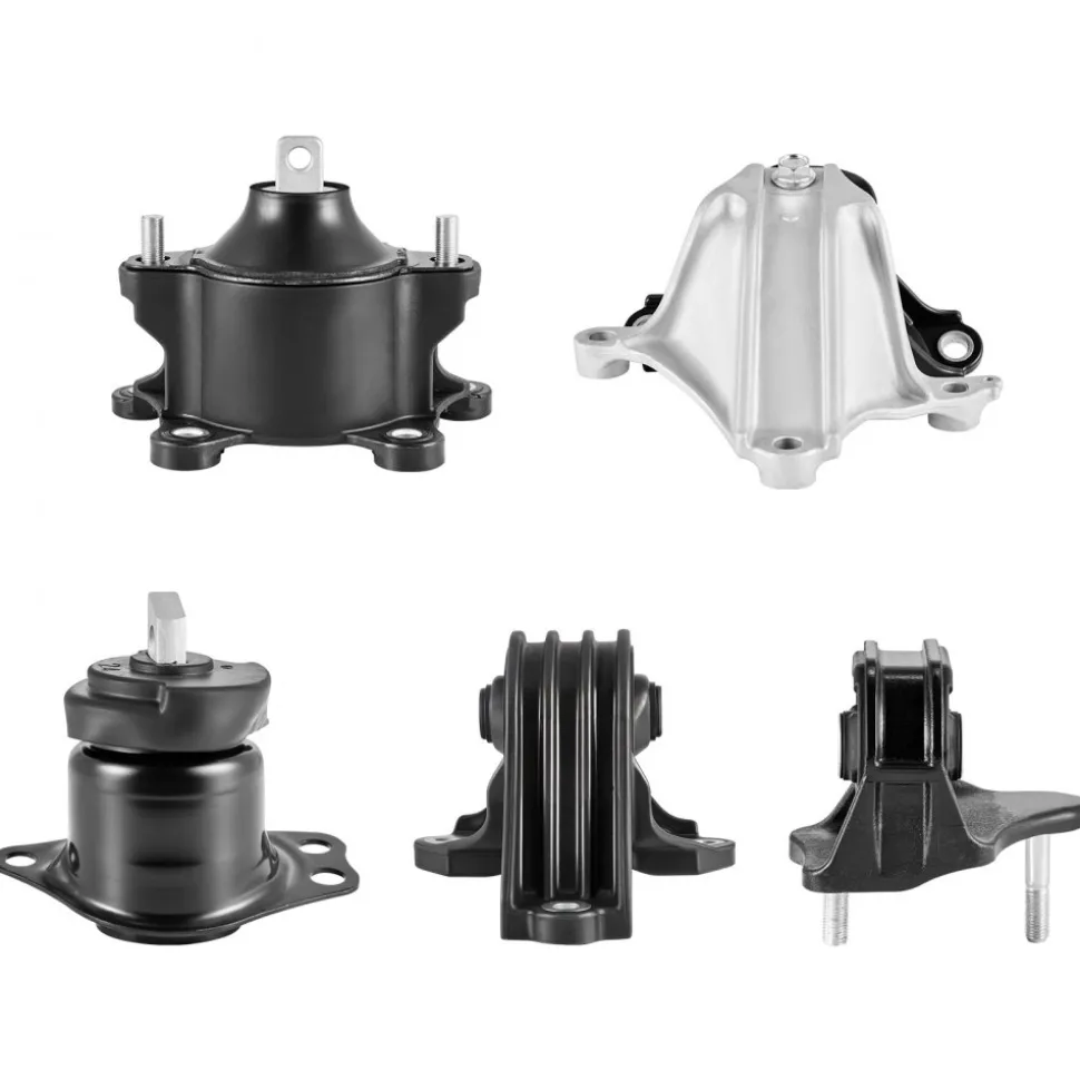 VEVOR Engine Motor Mount and Transmission Mount Kit Replacement, Set of 4, Compatible with 2011–2019 Dodge Journey 3.6L FWD, Replace OE# A5551, A5443, A5632, A5543, Secure Support