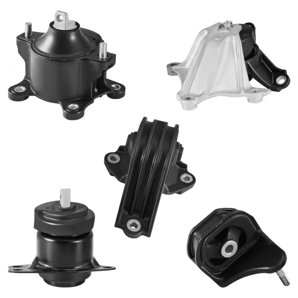 VEVOR Engine Motor Mount and Transmission Mount Kit Replacement, Set of 4, Compatible with 2011–2019 Dodge Journey 3.6L FWD, Replace OE# A5551, A5443, A5632, A5543, Secure Support