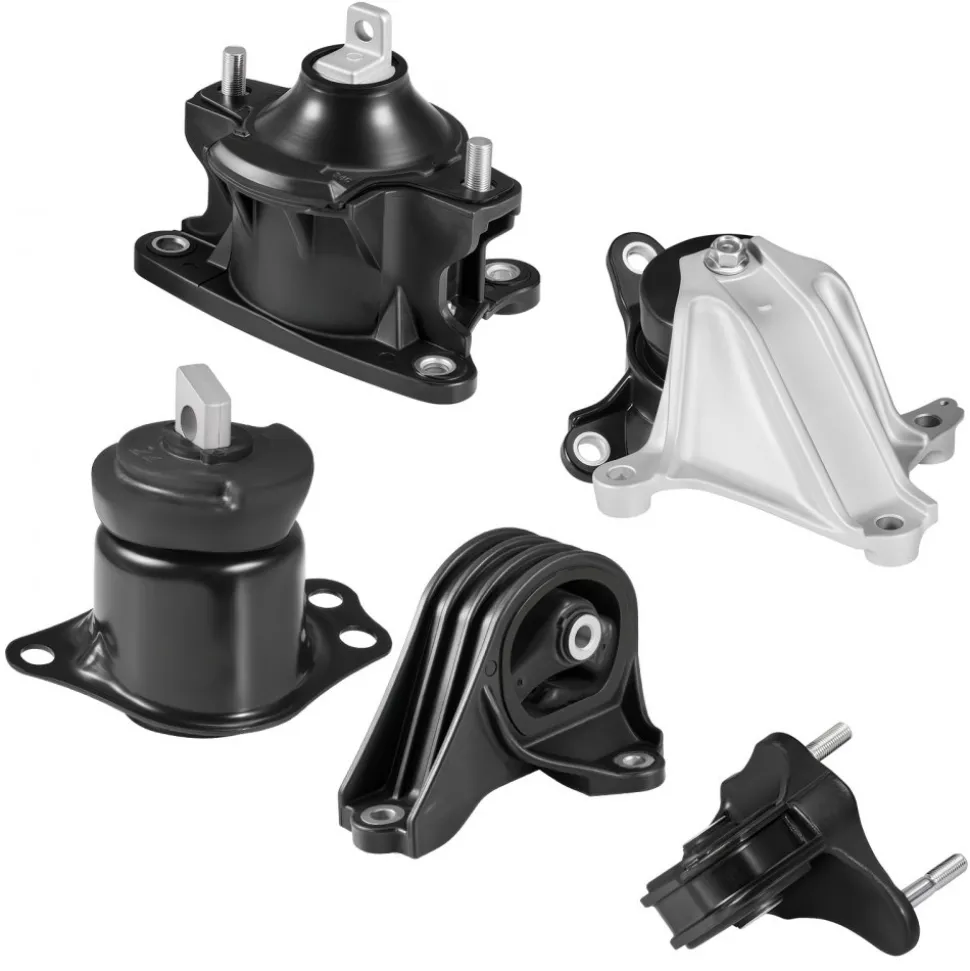 VEVOR Engine Motor Mount and Transmission Mount Kit Replacement, Set of 4, Compatible with 2011–2019 Dodge Journey 3.6L FWD, Replace OE# A5551, A5443, A5632, A5543, Secure Support
