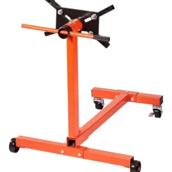 VEVOR Engine Stand, 1300 lbs (3/5 Ton) Rotating Engine Motor Stand with 360 Degree Adjustable Head, Cast Iron Motor Hoist Dolly, 4-Caster, 4 Adjustable Arms, for Vehicle Maintenance, Auto Repair