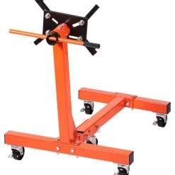 VEVOR Engine Stand, 1500 lbs (3/4 Ton) Rotating Engine Motor Stand with 360 Degree Adjustable Head, Cast Iron Folding Motor Hoist Dolly, 5-Caster, 4 Adjustable Arms, for Vehicle Maintenance