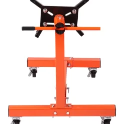 VEVOR Engine Stand, 1500 lbs (3/4 Ton) Rotating Engine Motor Stand with 360 Degree Adjustable Head, Cast Iron Folding Motor Hoist Dolly, 5-Caster, 4 Adjustable Arms, for Vehicle Maintenance