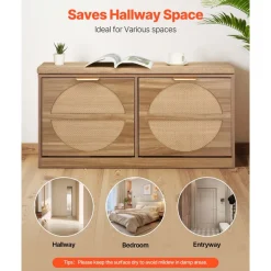 VEVOR Entryway Shoe Storage Bench 38.9