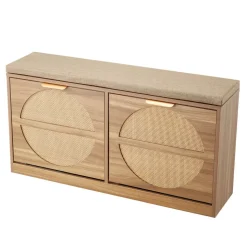 VEVOR Entryway Shoe Storage Bench 38.9