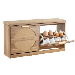 VEVOR Entryway Shoe Storage Bench 38.9
