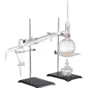 VEVOR Essential Oil Distillation Kit, 500ml Distillation Apparatus, 3.3 Boro Lab Glassware Distillation Kit with Alcohol Lamp, Ceramic Mesh and 24, 40 Joint, 28 pcs Set
