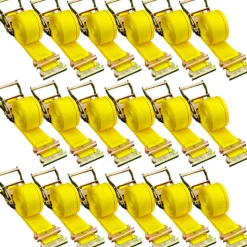 VEVOR E Track Ratchet Strap, 18PCS 2