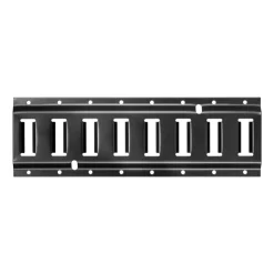 VEVOR E-Track Tie-Down Rail Kit, 4 Pack 1.3 ft E Tracks Set, 21 Pcs Includes 2 Ratchet Straps & 4 O-Rings & 4 Tie-Offs with D-Ring & 2 Single Slots & 8 End Caps & 1 Bag, Fit for Garages Vans Trailers
